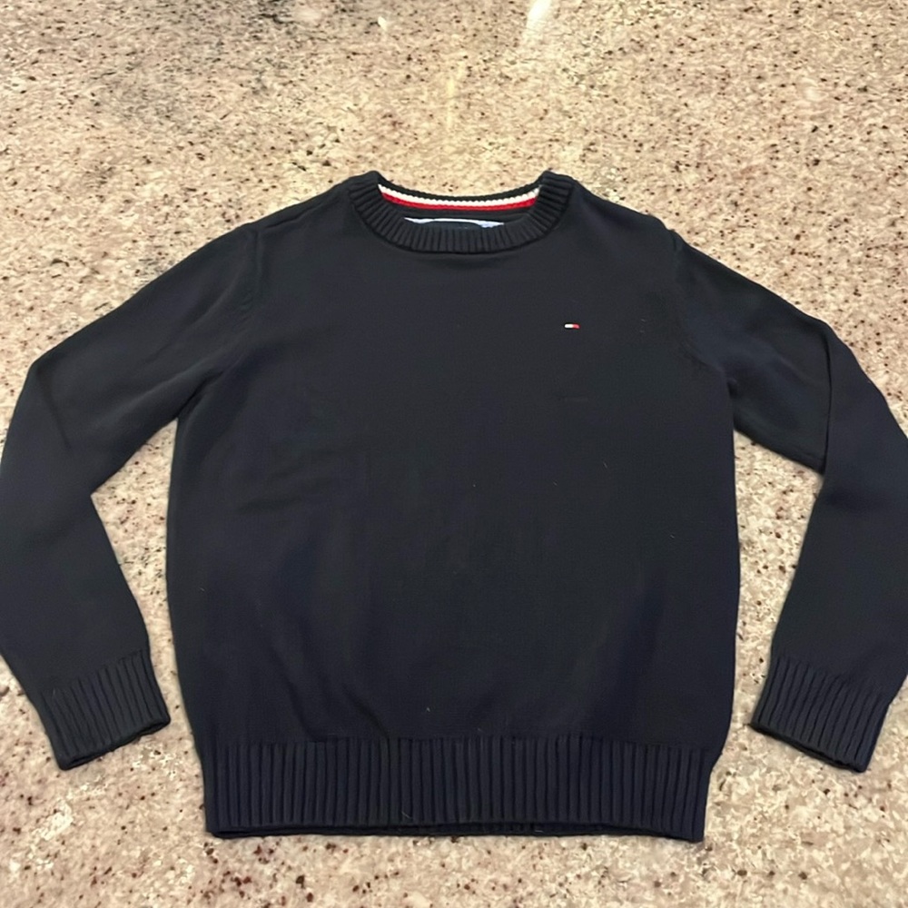 Navy Blue Sweater—Tommy Hilfiger size 8-10